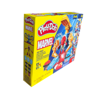 Play-Doh Marvel Iron Man Buntes Labor Spielset, 2 x 57g...