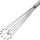 WMF Profi Plus Rührblitz Reduzierring 32 cm, Rührblitz Edelstahl -Kugeln, Schneebesen Edelstahl teilmattiert, Cromargan teilmattiert, Rührbesen, Quirl