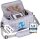 bunnyboo Toniebox Tasche für 30 Hörfiguren - Ideale Tonie Aufbewahrung - Tonie Tasche XXL - Ausreichend Platz für Toniebox, Hörfiguren, Ladekabel und Kopfhörer - Inkl. Schultergürtel… (Dino)
