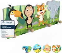 bunnyboo Kindergarderobe aus Holz - Garderobe Kinder mit...