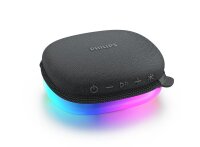 Philips Bluetooth-Lautsprecher mit Leuchten TAS2307BK/00