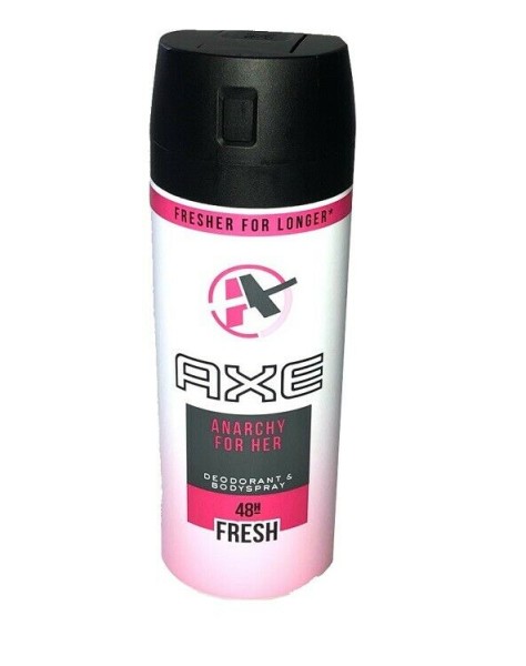 Axe Anachy for her Deodorant Bodyspray 3 x 150 ml / 48h / ohne Aluminiumsalze