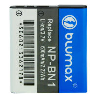 Blumax Akku NP-BN1 3,7v Li-ion für Sony DSC-W 570 DSC-W580 DSC-W 580 DSC-W610