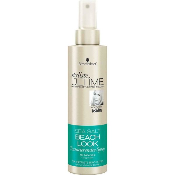 styliste ULTME SEA SALT BEACH LOOK Texturierendes Spray mit Meersalz 2 x 200 ml