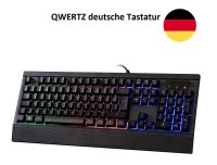 LYCANDER Gaming Keyboard Deutschland, QWERTZ Tastatur -...
