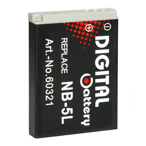 Ersatz Akku Battery für Canon NB-5L PowerShot, S100 ,SD790 ,IS, SD800,