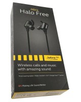 Jabra Halo Free Wireless Bluetooth Stereo Headset Schwarz kabelloser In-Ear Neu