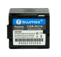 Original Blumax Akku DU14 f&uuml;r Panasonic NV-GS20EG-S NV-GS20 EG-S NV-GS21
