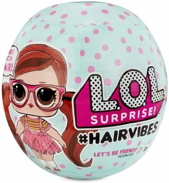 L.O.L. Surprise! 564751E7C Hairvibes Dolls with 15 Surprises and Mix & Match Hai
