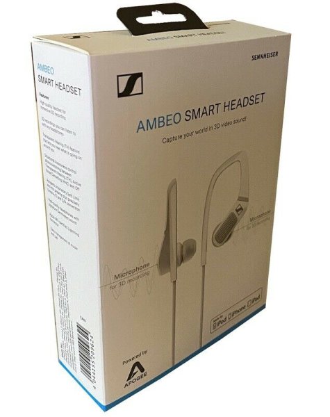 Sennheiser Ambeo Smart Headset (iOS, für 3D-Videosound) iPhone pro 11 max x xs