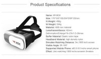 3D Brille Virtual Reality VR BOX f&uuml;r iPhone 8 7 6S 6 5 S 5C  Film Glasses Video