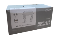 Naipo Massagegerät Schulter Rücken Shiatsu Nackenmassagegerät mit verstellbarer Armschlaufe, 2 Einstellbaren Wärmefunktion - oCuddle™ Elektrische Massagekissen Massage