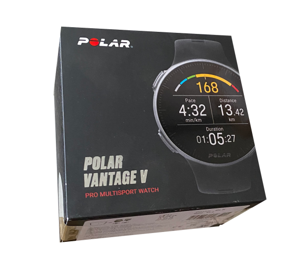 Polar Vantage V – Premium-Multisportuhr mit GPS, optischer Pulsmessung und extrem langer Akkulaufzeit – Multisport und Triathlontraining – Herzfrequenz-Messgerät, wasserdicht