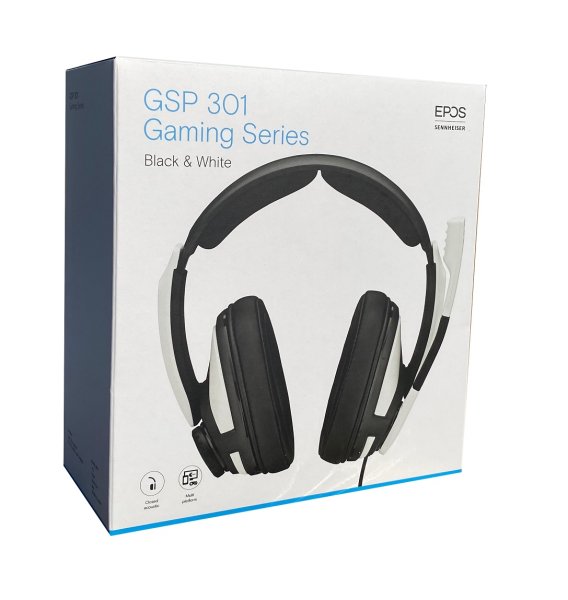 EPOS/SENNHEISER GSP 301 Kabelgebundenes Gaming Headset schwarz/weiß