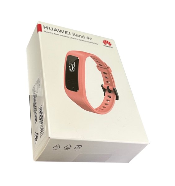 HUAWEI Band 4e Active wasserdichter Bluetooth Fitness- Aktivitätstracker mit Basketball Leistung Tracker, PMOLED Schwarz-Weiß-Display mit Touchscreen, Mineral Red