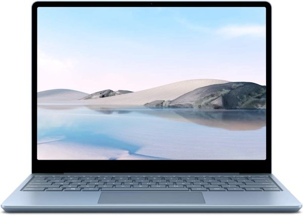 Microsoft Surface Laptop Go, 12,45 Zoll Laptop (Intel Core i5, 8GB RAM, 128GB SSD Eisblau