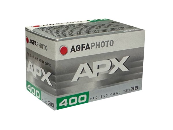 AgfaPhoto APX 400 135-36 Negativfim S/W im 2er Pack
