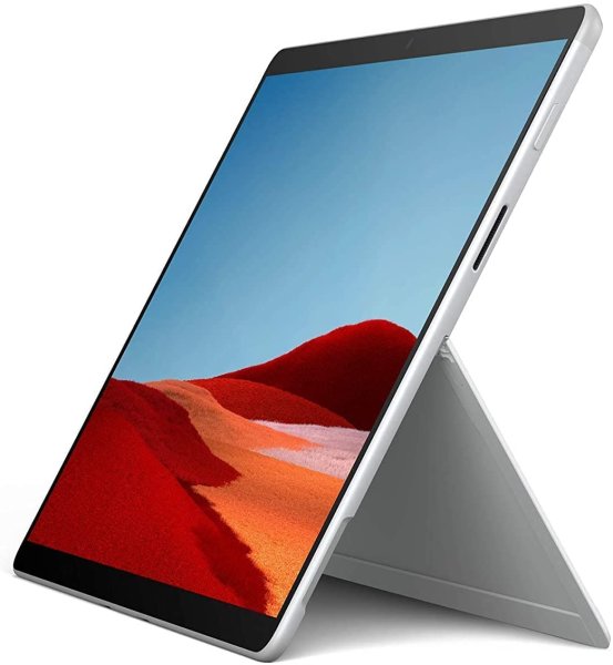 Microsoft Surface Pro X 13 Zoll 2-in-1 Tablet (SQ1 8 GB RAM 128 GB)  Platin
