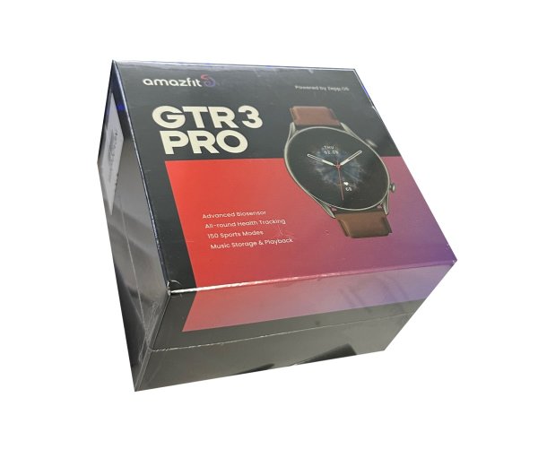 Amazfit Smartwatch GTR 3 Pro 1,45 Zoll AMOLED-Display Fitness Watch mit GPS, Überwachung von Herzfrequenz, Schlaf, Stress, SpO2, über 150 Sportmodi, Bluetooth-Anrufen, Musiksteuerung, Alexa