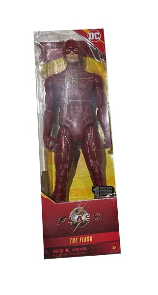 DC Comics - The Flash Action-Figur, 30 cm, offizielle Figur zum Kinofilm, voll beweglich für spannende Abenteuer, ab 3 Jahren
