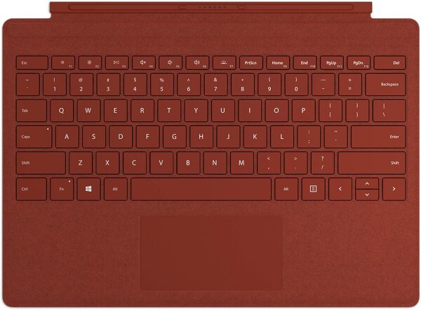 Microsoft Surface Go  Surface Go 2 Signature Type Cover, Rot, Cover Port